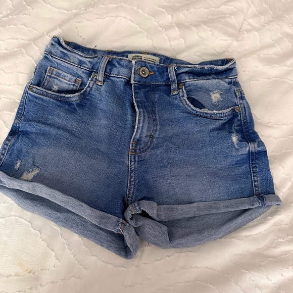 Zara Shorts Zara Jean Shorts Poshmark